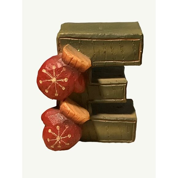 Hand-Painted Wooden NOEL Christmas Decor Santa Tree & Gifts - Picture 7 of 11